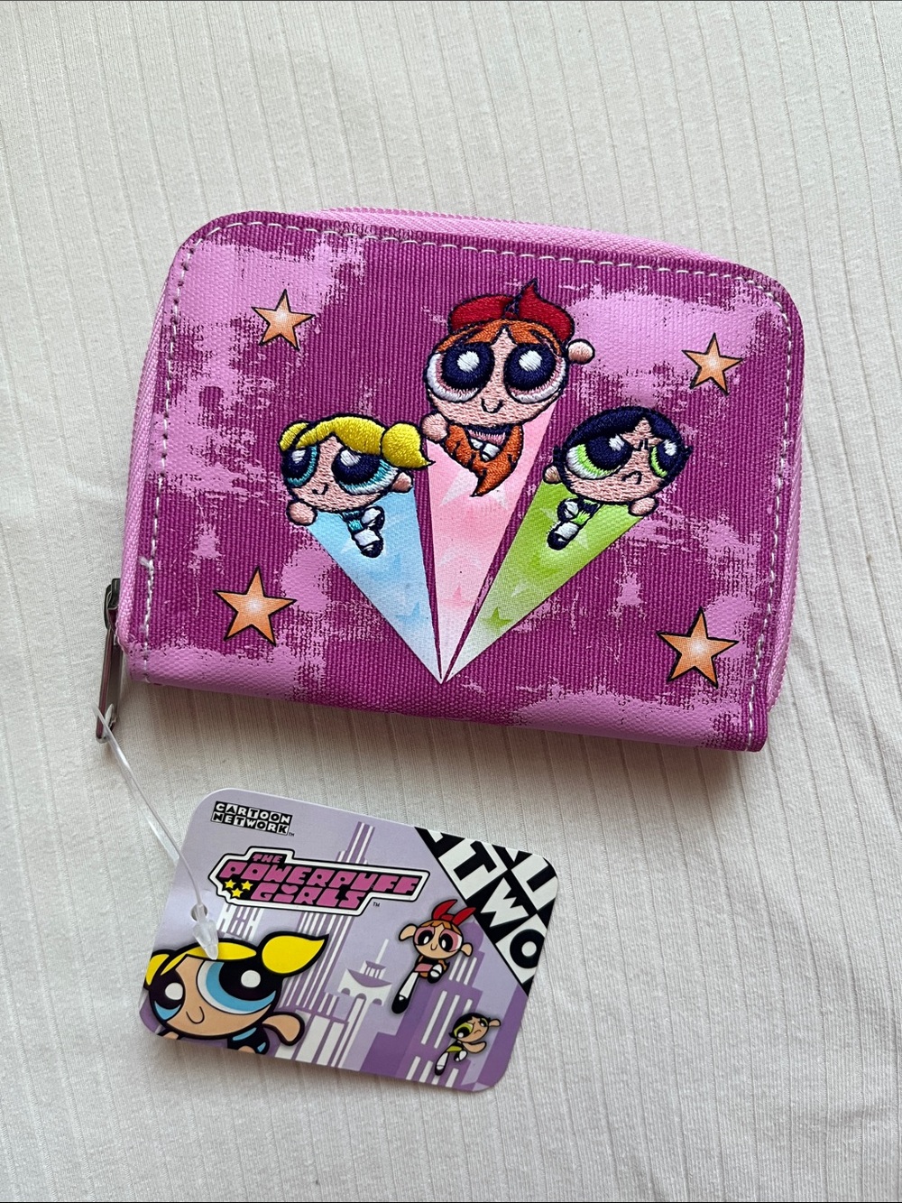 Y2K Deadstock The PowerPuff Girls Pink Wallet